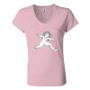 Women’s Jersey V-Neck Tee Thumbnail