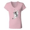 Women’s Jersey V-Neck Tee Thumbnail