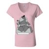 Women’s Jersey V-Neck Tee Thumbnail
