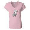 Women’s Jersey V-Neck Tee Thumbnail