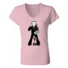 Women’s Jersey V-Neck Tee Thumbnail