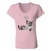 Women’s Jersey V-Neck Tee Thumbnail