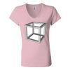 Women’s Jersey V-Neck Tee Thumbnail