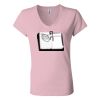 Women’s Jersey V-Neck Tee Thumbnail