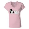 Women’s Jersey V-Neck Tee Thumbnail