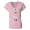 Women’s Jersey V-Neck Tee Thumbnail