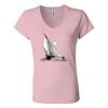 Women’s Jersey V-Neck Tee Thumbnail