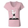 Women’s Jersey V-Neck Tee Thumbnail