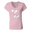 Women’s Jersey V-Neck Tee Thumbnail