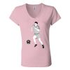 Women’s Jersey V-Neck Tee Thumbnail