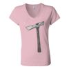Women’s Jersey V-Neck Tee Thumbnail