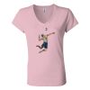 Women’s Jersey V-Neck Tee Thumbnail