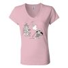 Women’s Jersey V-Neck Tee Thumbnail