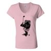 Women’s Jersey V-Neck Tee Thumbnail
