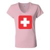 Women’s Jersey V-Neck Tee Thumbnail