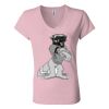 Women’s Jersey V-Neck Tee Thumbnail