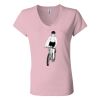 Women’s Jersey V-Neck Tee Thumbnail