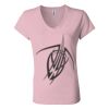 Women’s Jersey V-Neck Tee Thumbnail