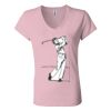 Women’s Jersey V-Neck Tee Thumbnail