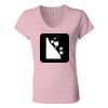 Women’s Jersey V-Neck Tee Thumbnail