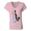 Women’s Jersey V-Neck Tee Thumbnail