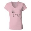 Women’s Jersey V-Neck Tee Thumbnail