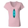 Women’s Jersey V-Neck Tee Thumbnail