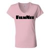 Women’s Jersey V-Neck Tee Thumbnail