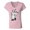 Women’s Jersey V-Neck Tee Thumbnail