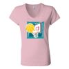 Women’s Jersey V-Neck Tee Thumbnail