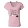 Women’s Jersey V-Neck Tee Thumbnail