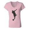 Women’s Jersey V-Neck Tee Thumbnail