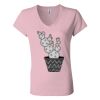 Women’s Jersey V-Neck Tee Thumbnail