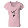 Women’s Jersey V-Neck Tee Thumbnail