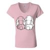Women’s Jersey V-Neck Tee Thumbnail