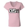Women’s Jersey V-Neck Tee Thumbnail