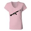 Women’s Jersey V-Neck Tee Thumbnail