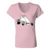 Women’s Jersey V-Neck Tee Thumbnail