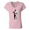 Women’s Jersey V-Neck Tee Thumbnail