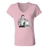Women’s Jersey V-Neck Tee Thumbnail