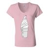 Women’s Jersey V-Neck Tee Thumbnail
