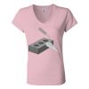 Women’s Jersey V-Neck Tee Thumbnail