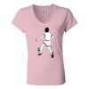 Women’s Jersey V-Neck Tee Thumbnail