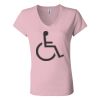Women’s Jersey V-Neck Tee Thumbnail