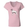 Women’s Jersey V-Neck Tee Thumbnail