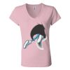 Women’s Jersey V-Neck Tee Thumbnail