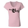 Women’s Jersey V-Neck Tee Thumbnail