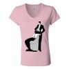 Women’s Jersey V-Neck Tee Thumbnail