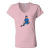Women’s Jersey V-Neck Tee Thumbnail