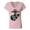 Women’s Jersey V-Neck Tee Thumbnail